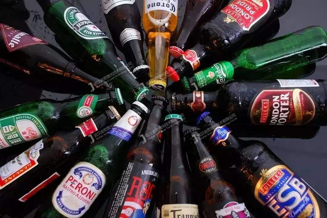 激光打標在啤酒瓶上的防偽作用